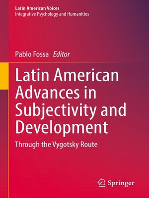 cover image of Latin American Advances in Subjectivity and Development